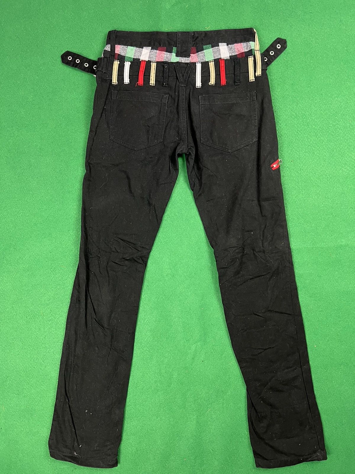 Double Waist Distressed Punk Style Designer Japan