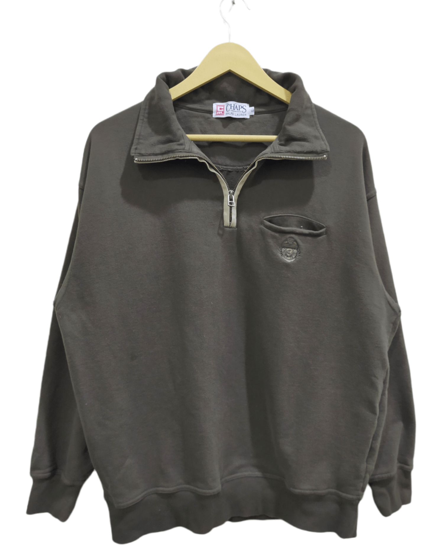 Chaps Raph Lauren Turtle Neck Sweatshirt Menswear