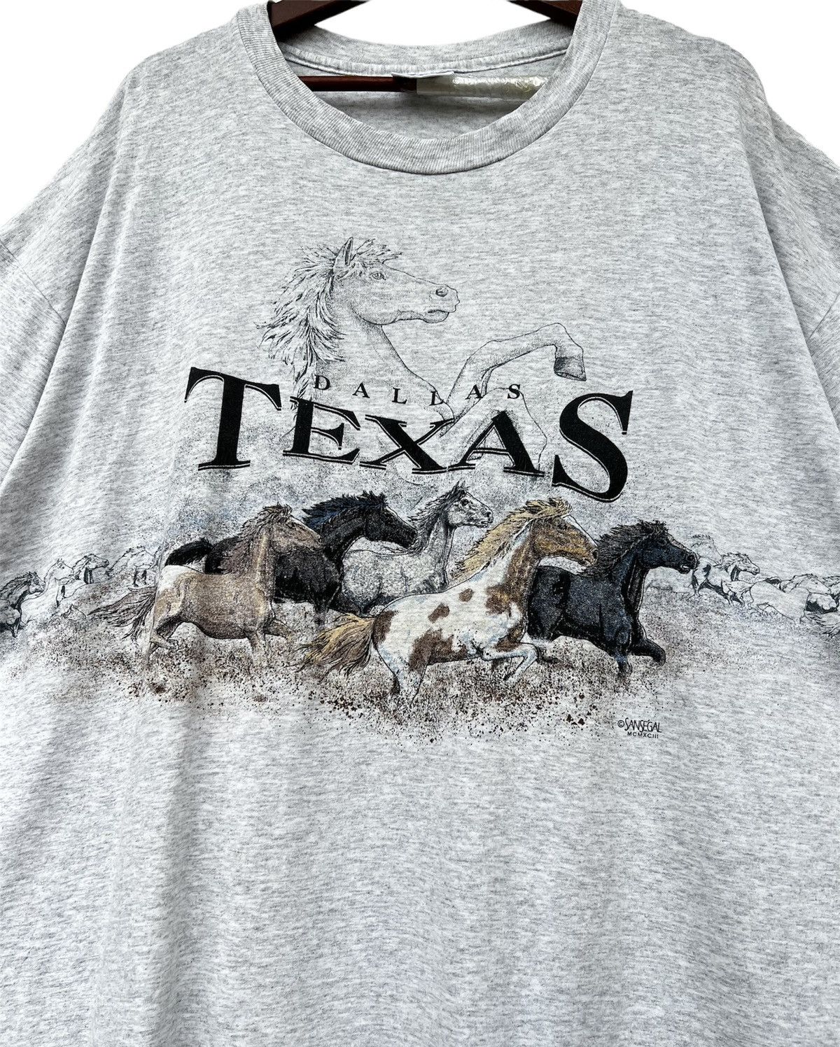 Vintage Vintage Shirt Dallas Texas Size US XXL / EU 58 / 5 - 7 Thumbnail