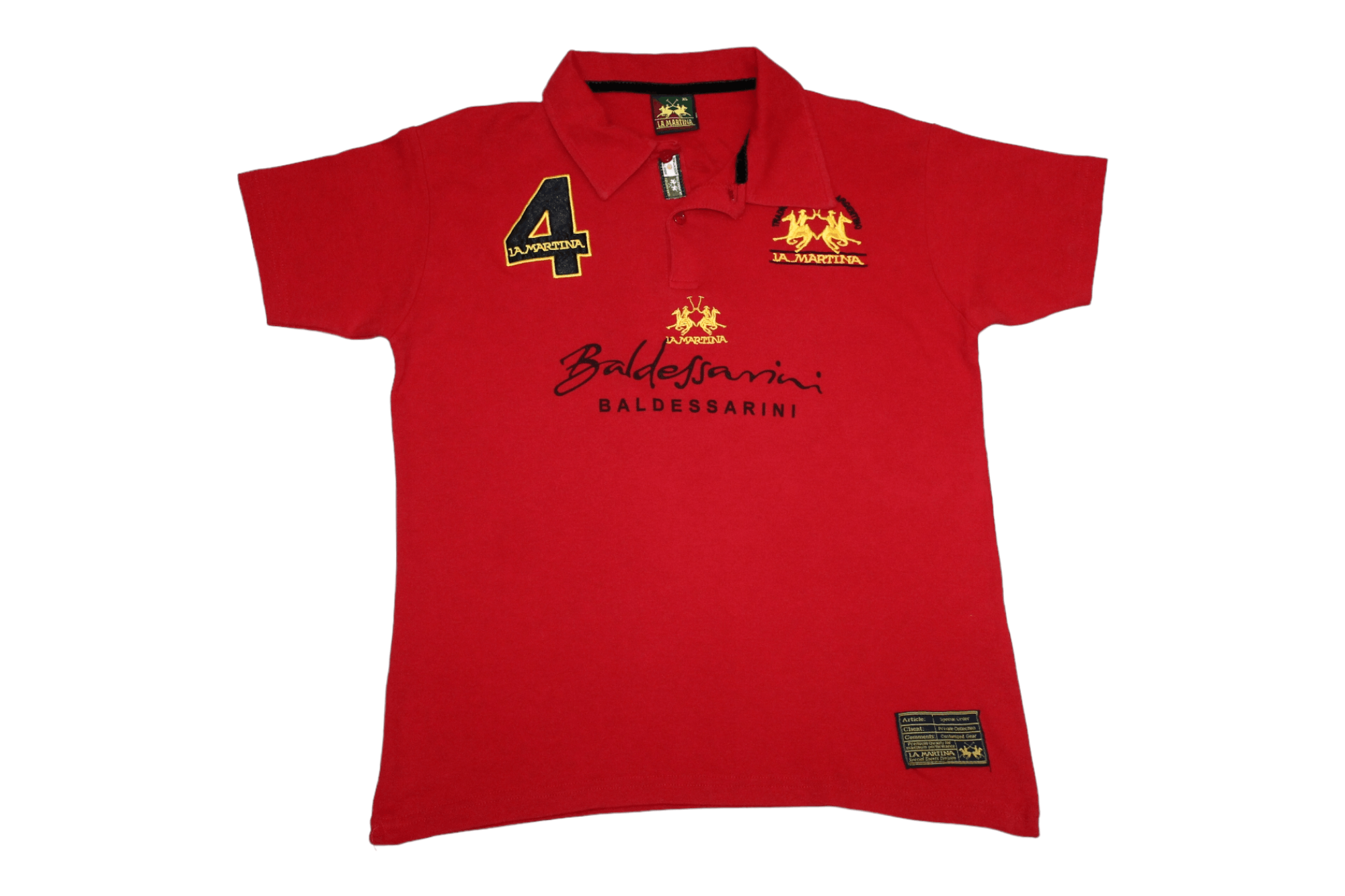 La Martina VTG La Martina x Baldessarini Team S/S Polo Shirt Size US M / EU 48-50 / 2 - 1 Thumbnail
