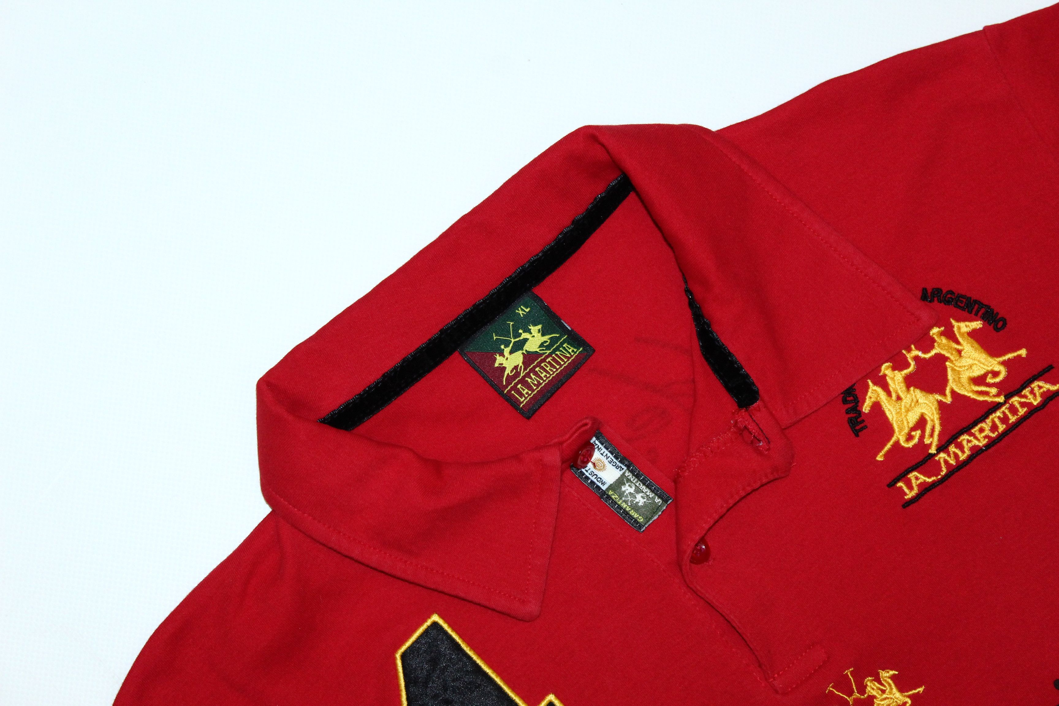 La Martina VTG La Martina x Baldessarini Team S/S Polo Shirt Size US M / EU 48-50 / 2 - 2 Thumbnail