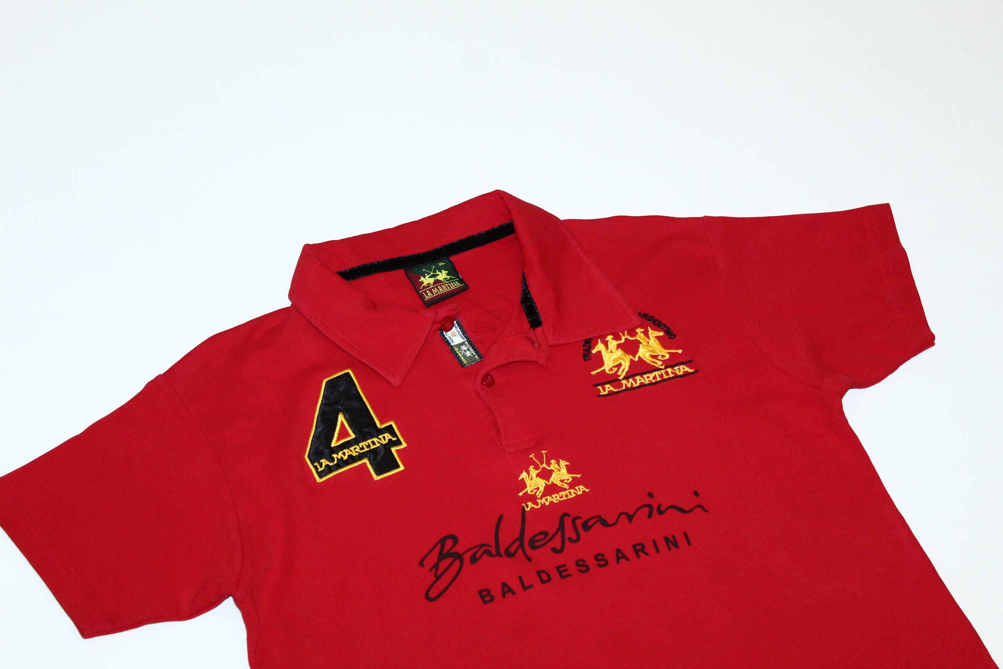 La Martina VTG La Martina x Baldessarini Team S/S Polo Shirt Size US M / EU 48-50 / 2 - 5 Thumbnail