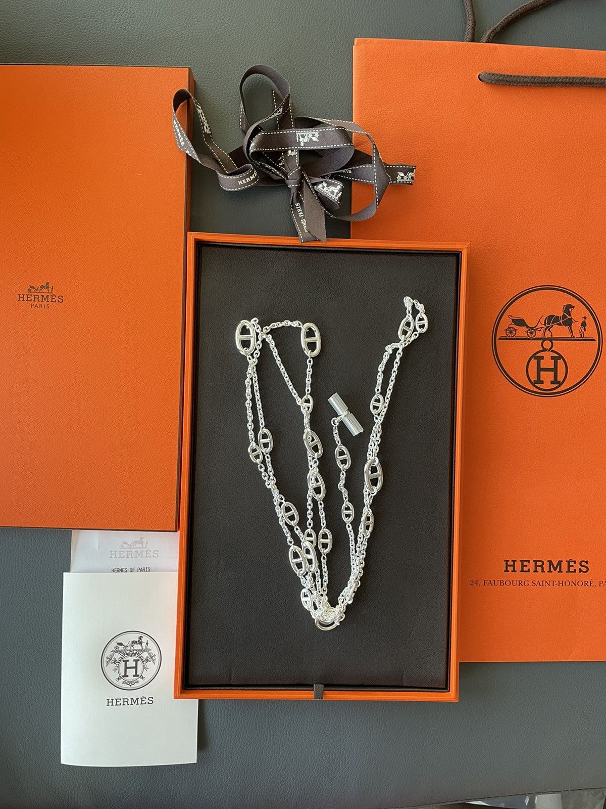 Hermes Brand New Farandole 160cm Hermes Necklace Size ONE SIZE - 12 Thumbnail