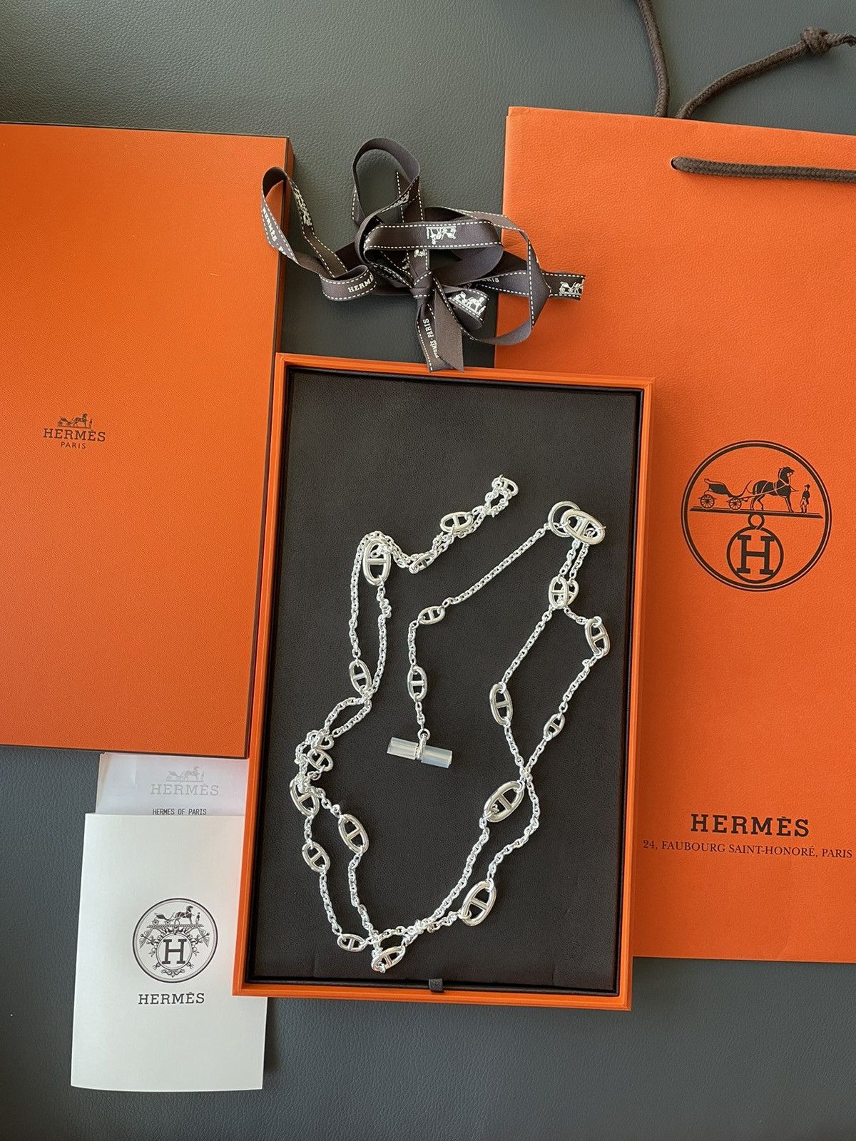 Hermes Brand New Farandole 160cm Hermes Necklace Size ONE SIZE - 9 Thumbnail