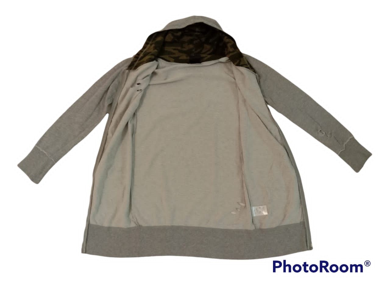 Japanese Brand BONA DEA DISTRESSED DESIGN LONG CAMOO HOODIE SWEATER Size M / US 6-8 / IT 42-44 - 18 Thumbnail