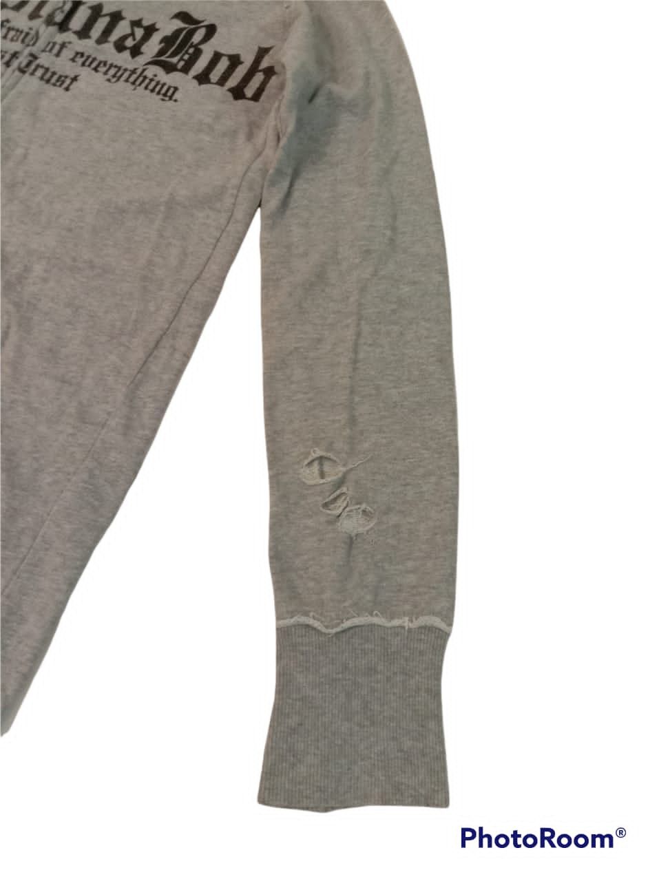 Japanese Brand BONA DEA DISTRESSED DESIGN LONG CAMOO HOODIE SWEATER Size M / US 6-8 / IT 42-44 - 15 Thumbnail