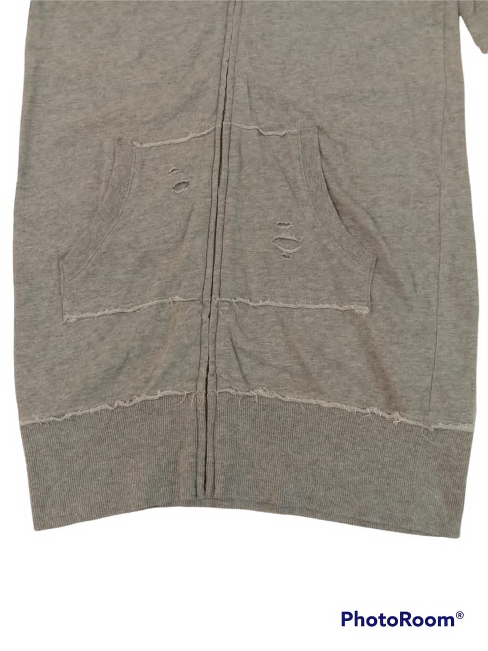 Japanese Brand BONA DEA DISTRESSED DESIGN LONG CAMOO HOODIE SWEATER Size M / US 6-8 / IT 42-44 - 11 Thumbnail