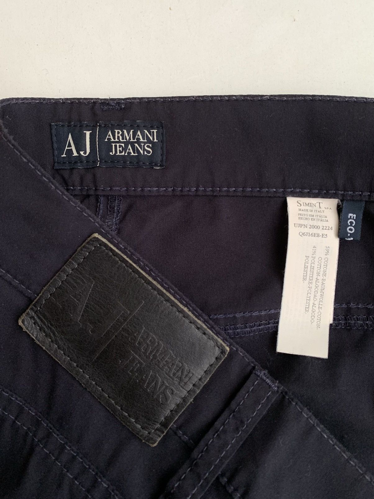 Armani Armani Jeans Vintage Jeans Size L-XL Size US 36 / EU 52 - 10 Thumbnail