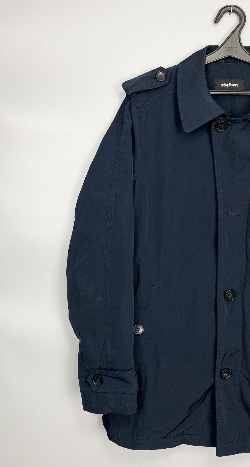 Strellson Strellson Benron Navy Trench Size US L / EU 52-54 / 3 - 2 Thumbnail