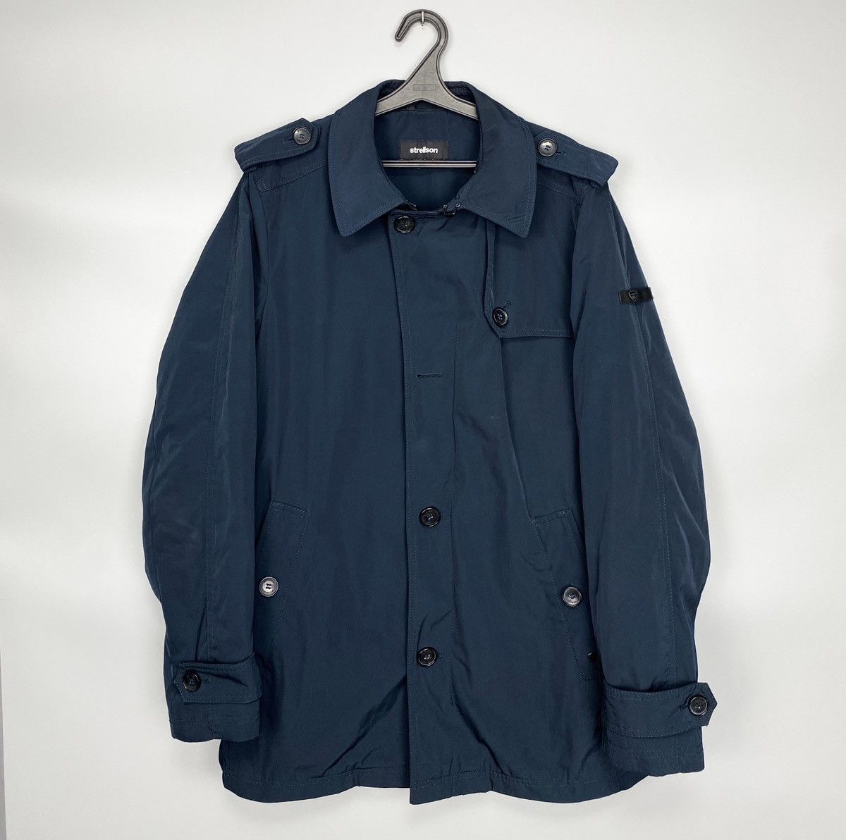 Strellson Strellson Benron Navy Trench Size US L / EU 52-54 / 3 - 1 Thumbnail
