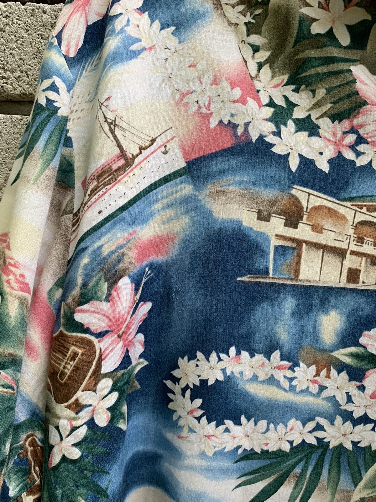 Other Vintage Diamond Head Hawaii Rayon 4X- Large shirt Size US XXL / EU 58 / 5 - 10 Thumbnail