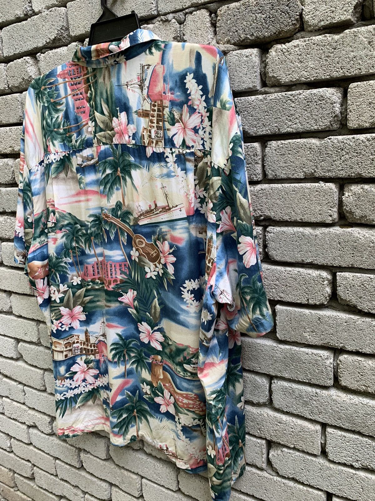 Other Vintage Diamond Head Hawaii Rayon 4X- Large shirt Size US XXL / EU 58 / 5 - 7 Thumbnail