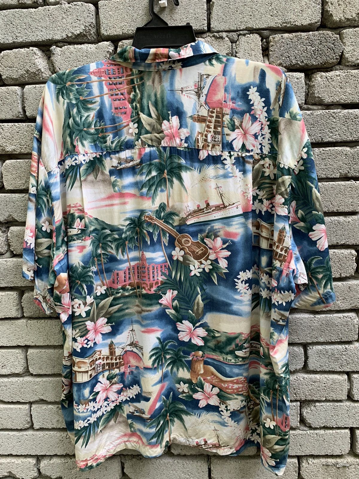 Other Vintage Diamond Head Hawaii Rayon 4X- Large shirt Size US XXL / EU 58 / 5 - 5 Thumbnail