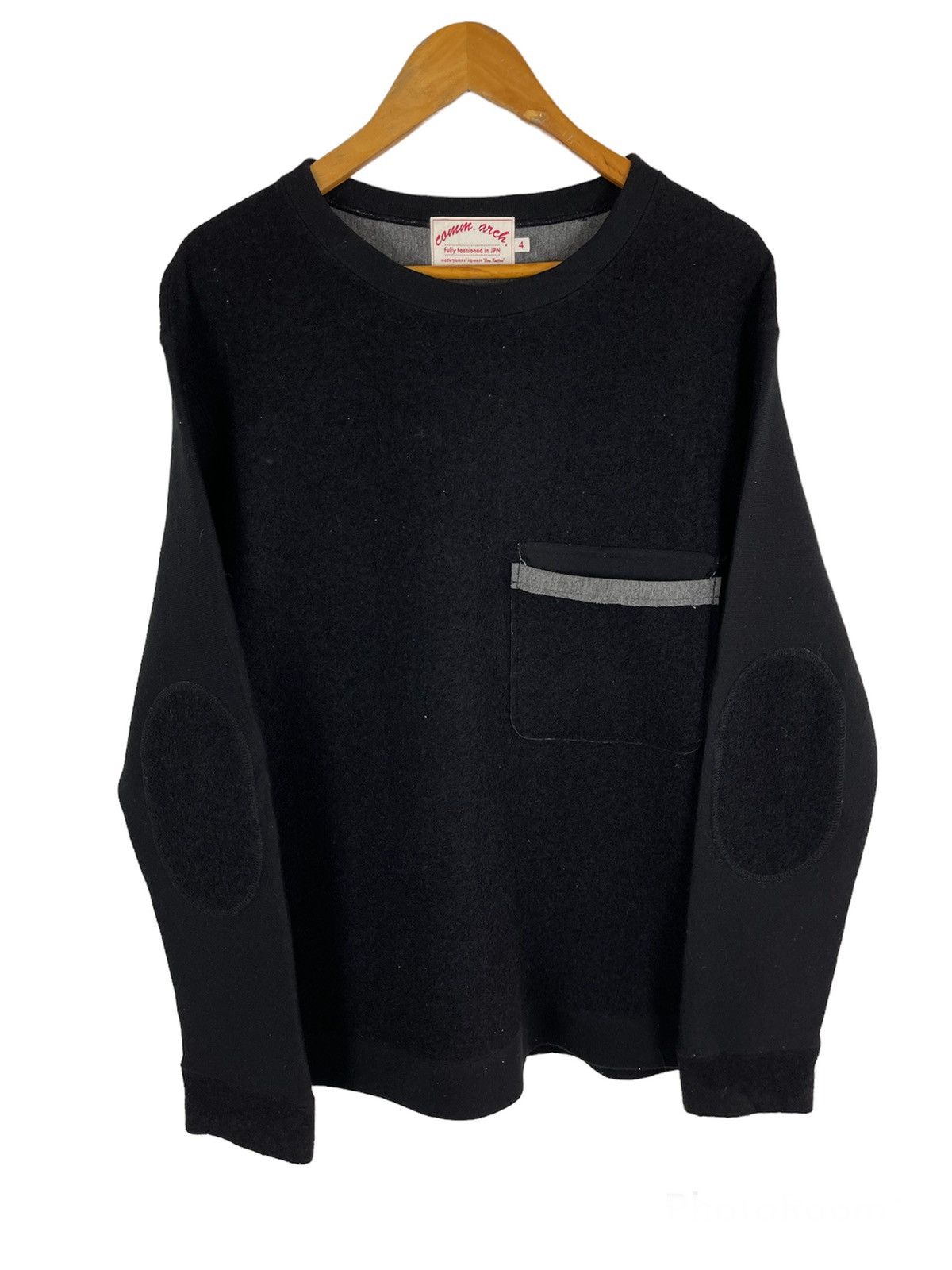 Japanese Brand Black Boru Knitters Japan from Baby Alpaca Wool Size US M / EU 48-50 / 2 - 1 Thumbnail