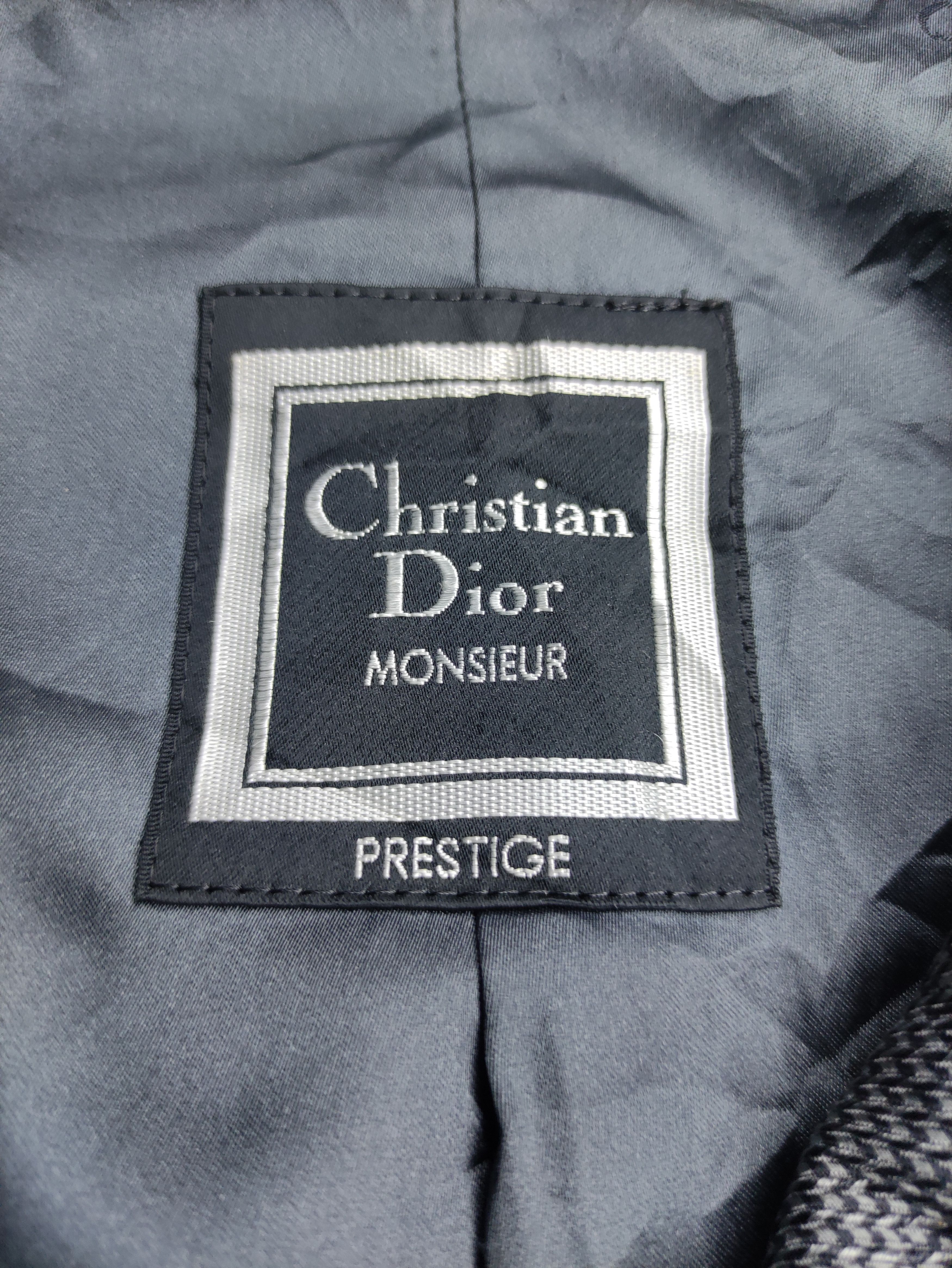 Christian Dior Monsieur A27 Vintage Christian Dior Monsieur Grey Trench Coat Size US L / EU 52-54 / 3 - 10 Thumbnail