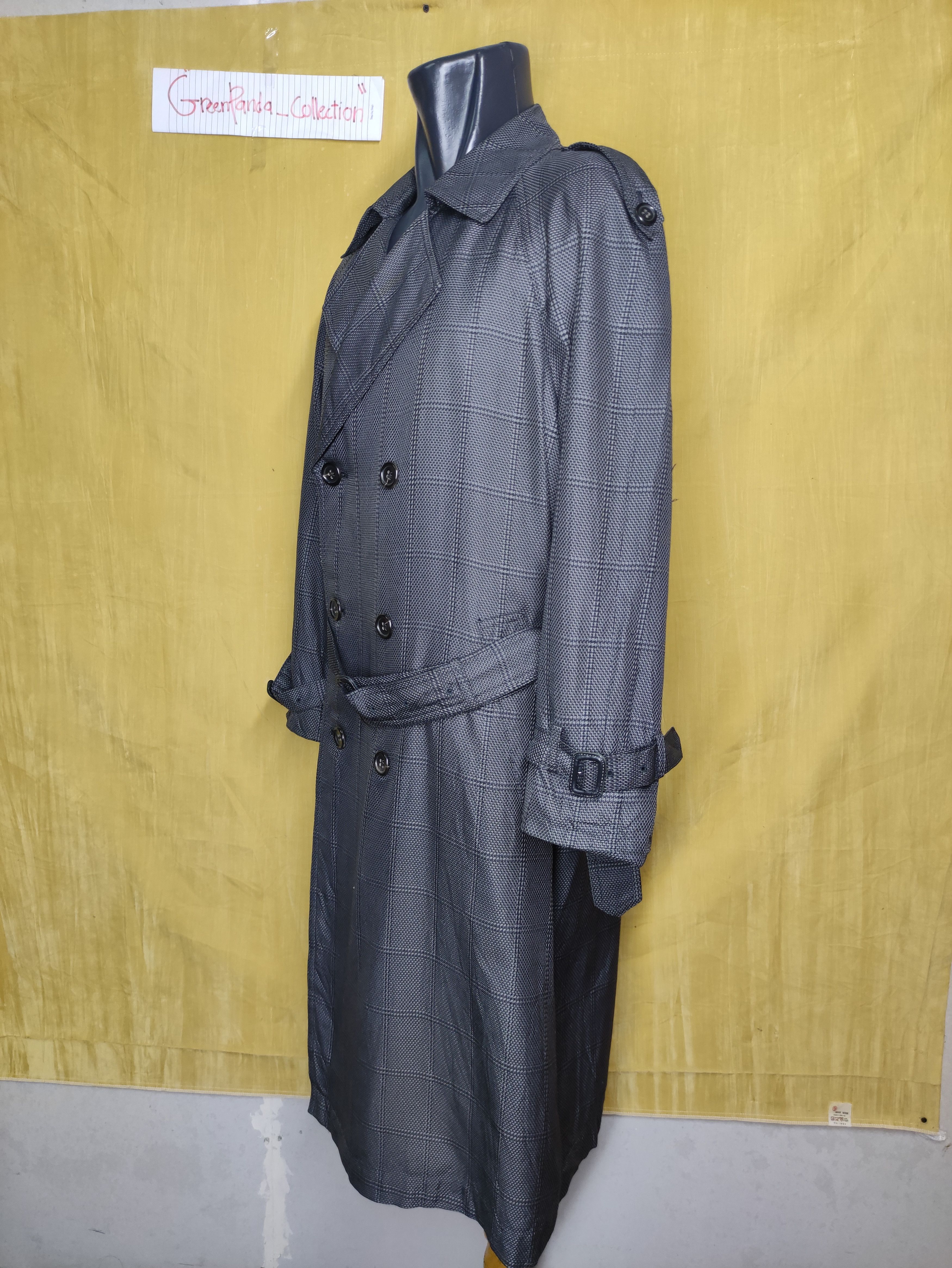 Christian Dior Monsieur A27 Vintage Christian Dior Monsieur Grey Trench Coat Size US L / EU 52-54 / 3 - 4 Thumbnail