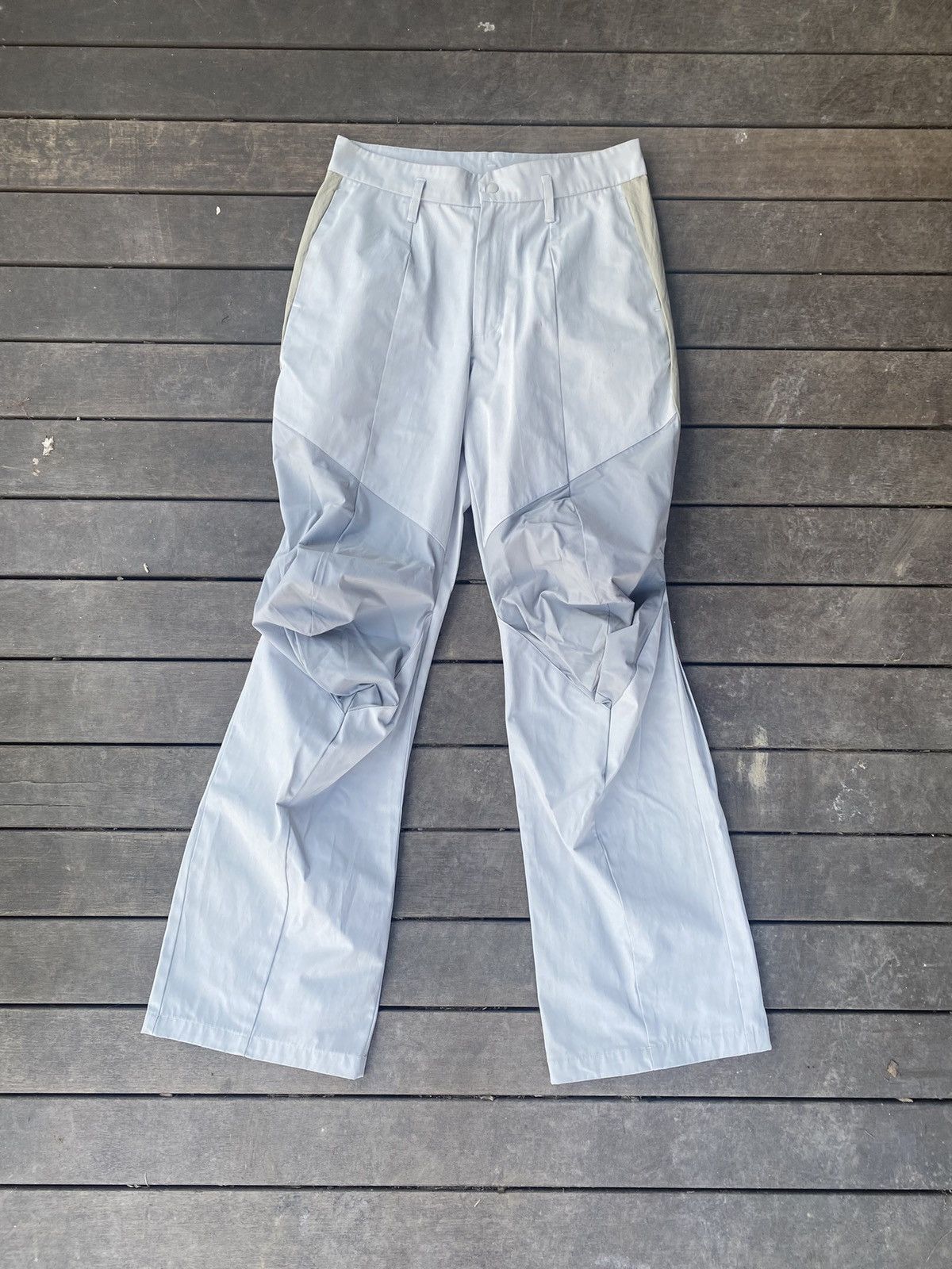 POST ARCHIVE FACTION (PAF) Technical pants right Ivory Size US 30 / EU 46 - 1 Thumbnail