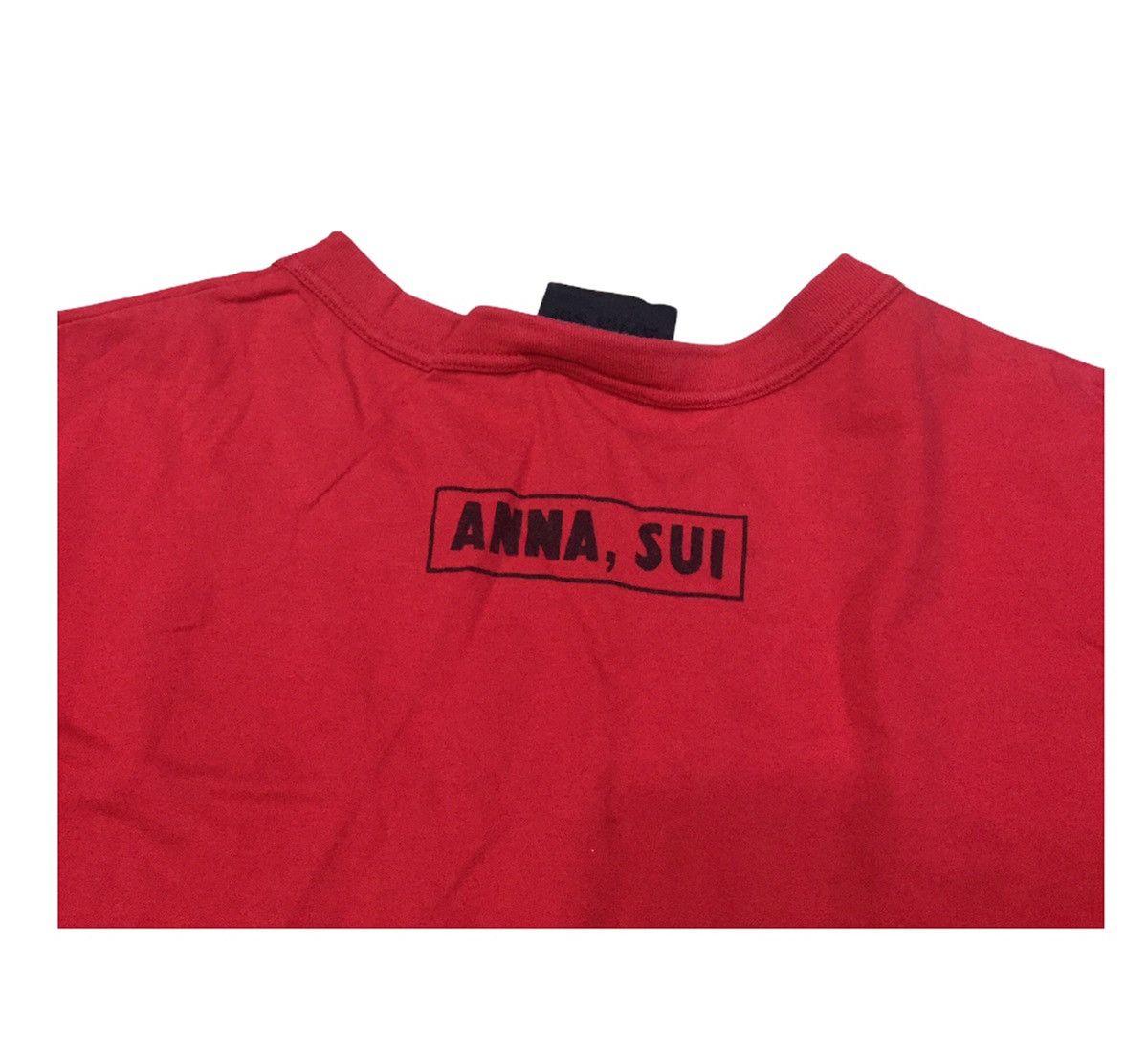Designer × Vintage Vintage jerzees designer anna sui spell out shirt Size US M / EU 48-50 / 2 - 4 Thumbnail