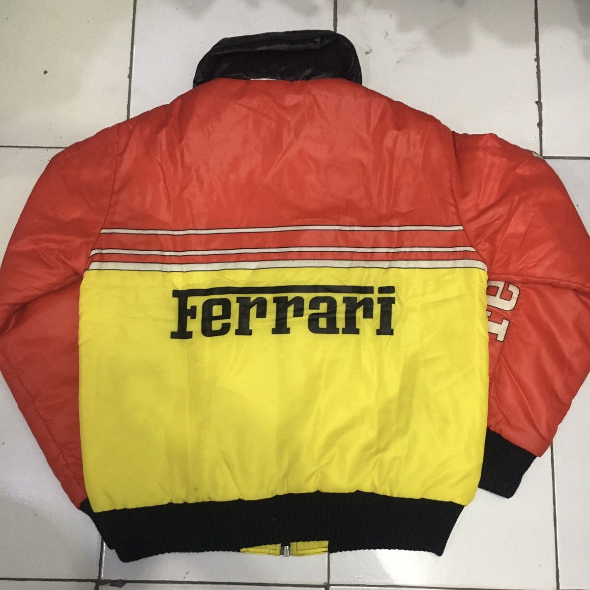 Ferrari Rare Vintage 80s 90s Ferrari Bomber Jacket Size US L / EU 52-54 / 3 - 2 Thumbnail