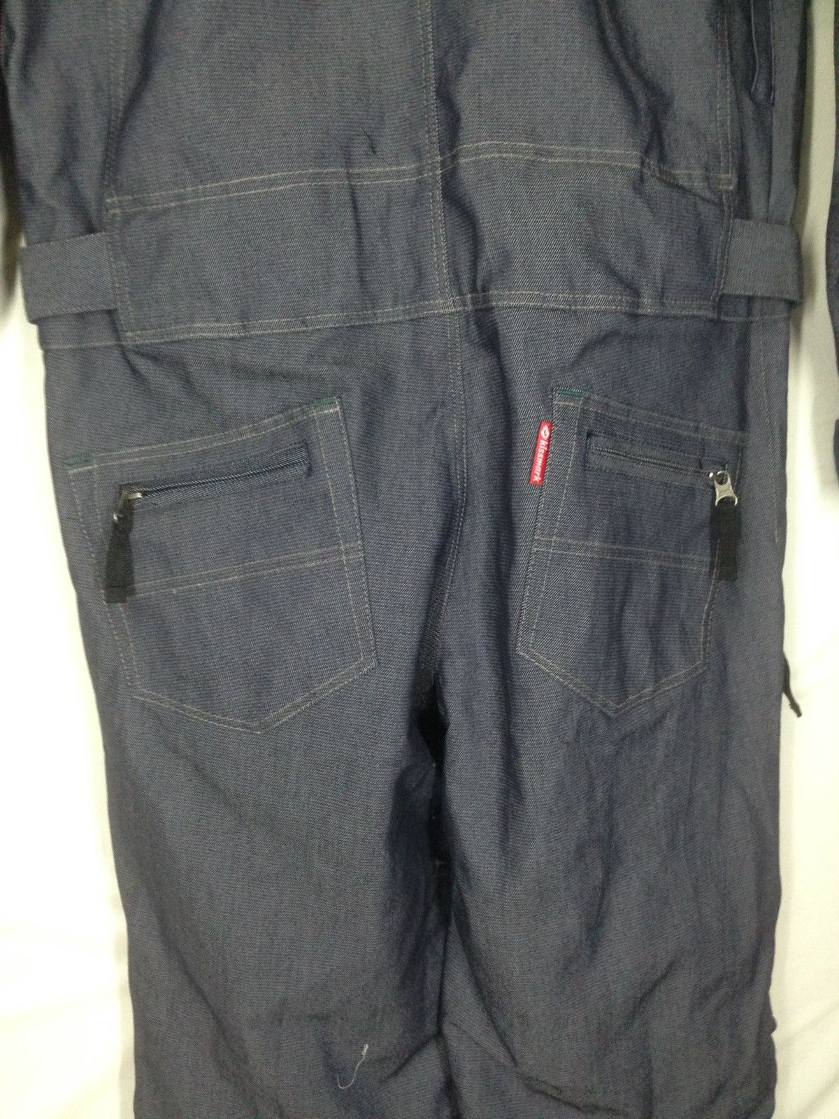Japanese Brand × Sports Specialties Kissmark Brand Jumpsuit Coverall Indigo Denim Style Size US 38 / EU 54 - 11 Thumbnail