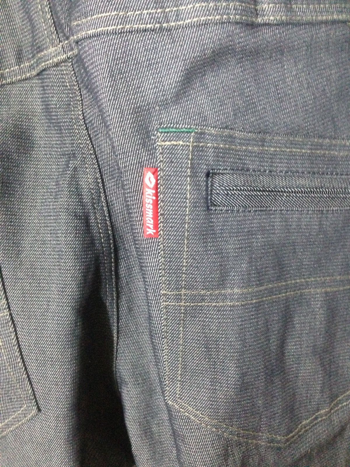 Japanese Brand × Sports Specialties Kissmark Brand Jumpsuit Coverall Indigo Denim Style Size US 38 / EU 54 - 13 Thumbnail