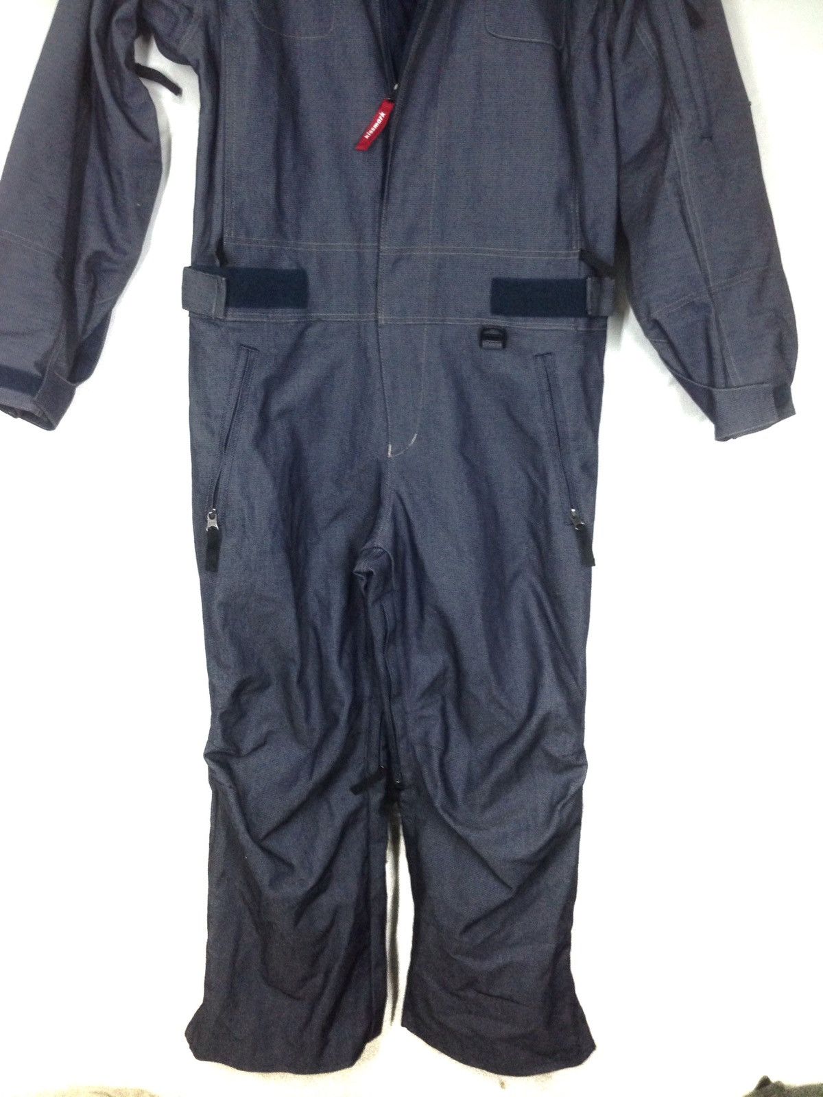 Japanese Brand × Sports Specialties Kissmark Brand Jumpsuit Coverall Indigo Denim Style Size US 38 / EU 54 - 2 Thumbnail