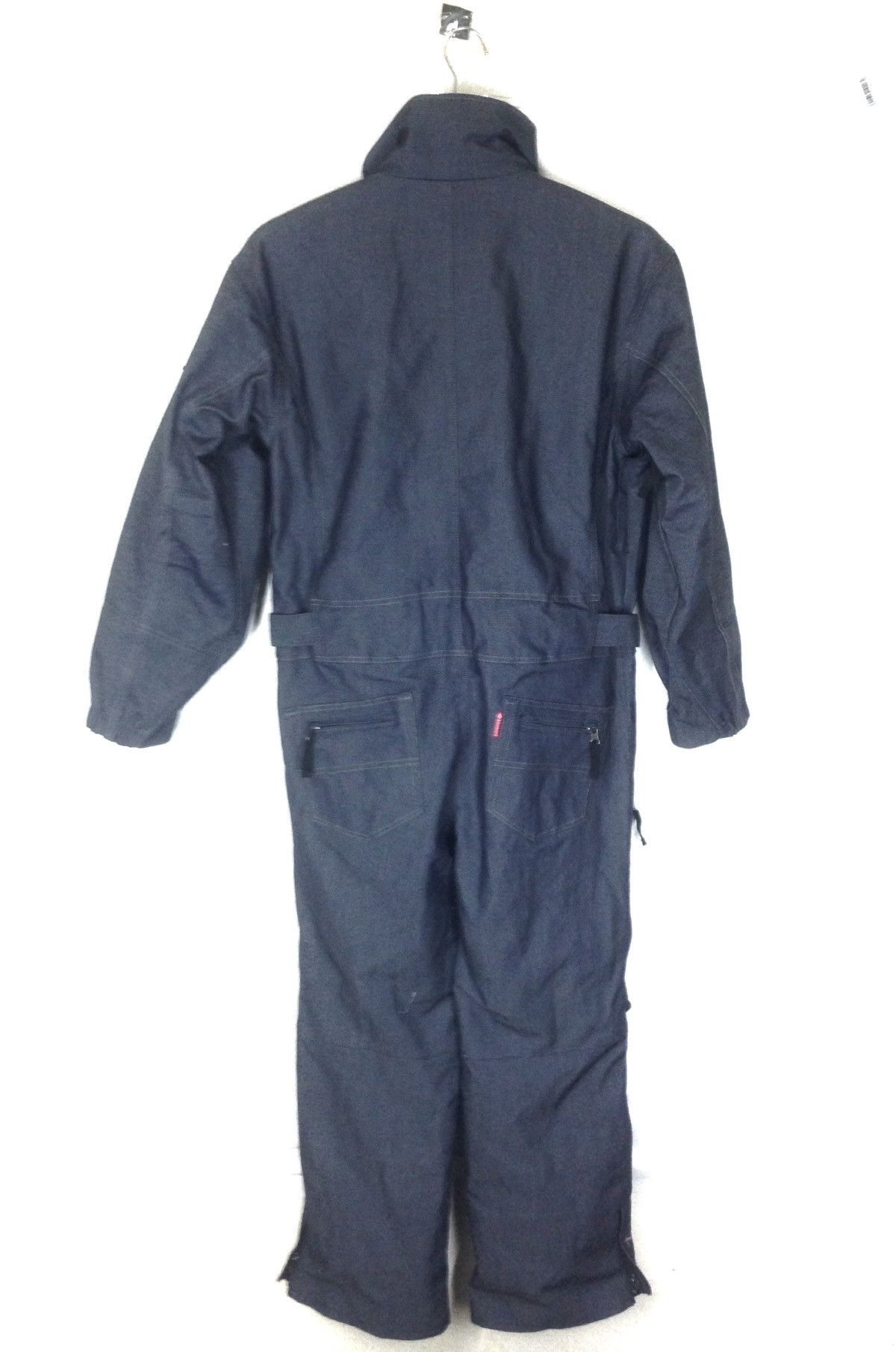 Japanese Brand × Sports Specialties Kissmark Brand Jumpsuit Coverall Indigo Denim Style Size US 38 / EU 54 - 3 Thumbnail