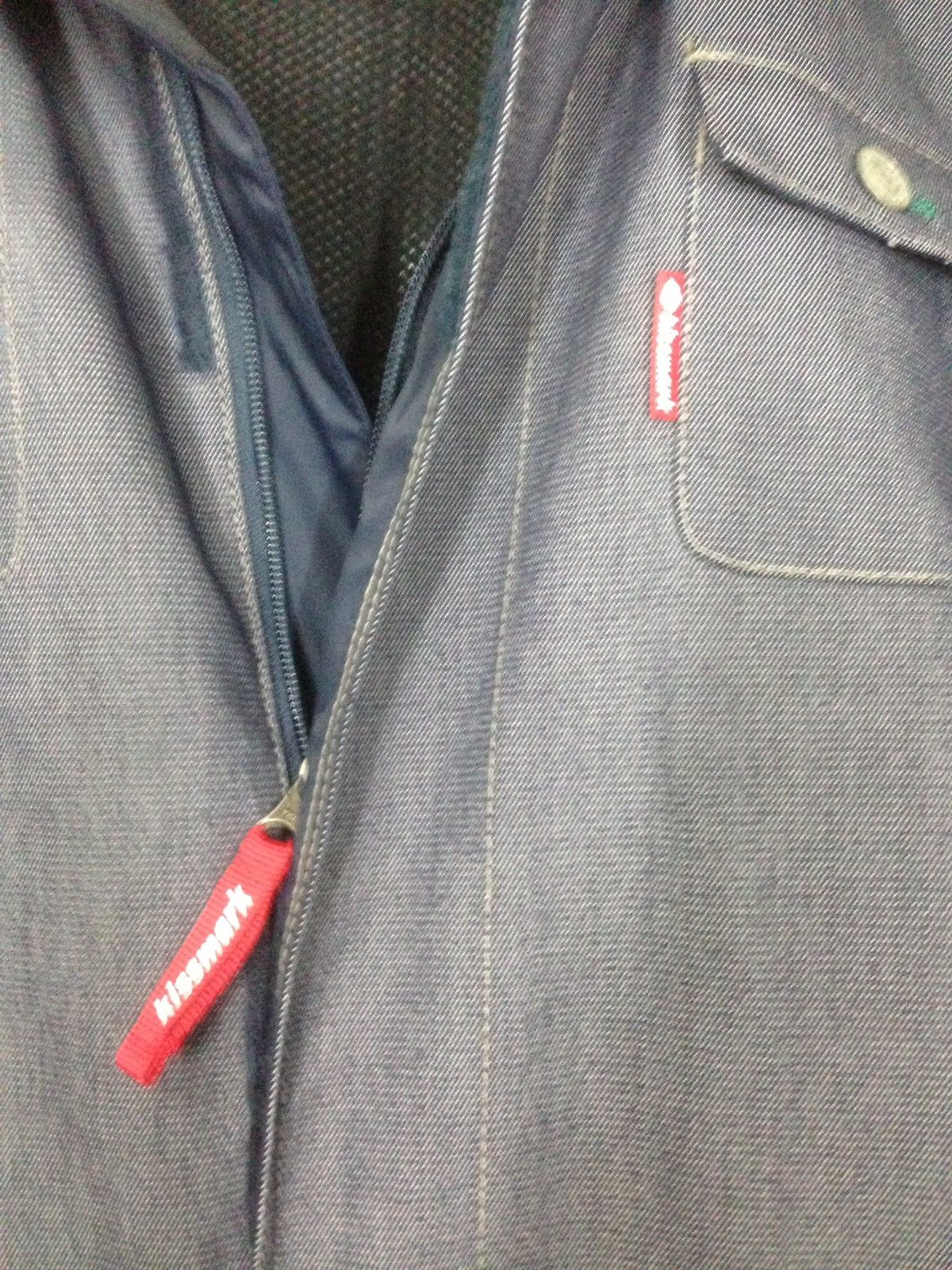 Japanese Brand × Sports Specialties Kissmark Brand Jumpsuit Coverall Indigo Denim Style Size US 38 / EU 54 - 8 Thumbnail