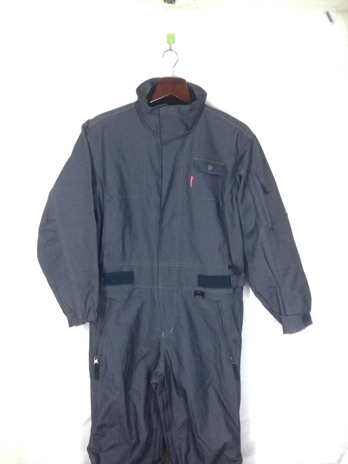 Japanese Brand × Sports Specialties Kissmark Brand Jumpsuit Coverall Indigo Denim Style Size US 38 / EU 54 - 4 Thumbnail