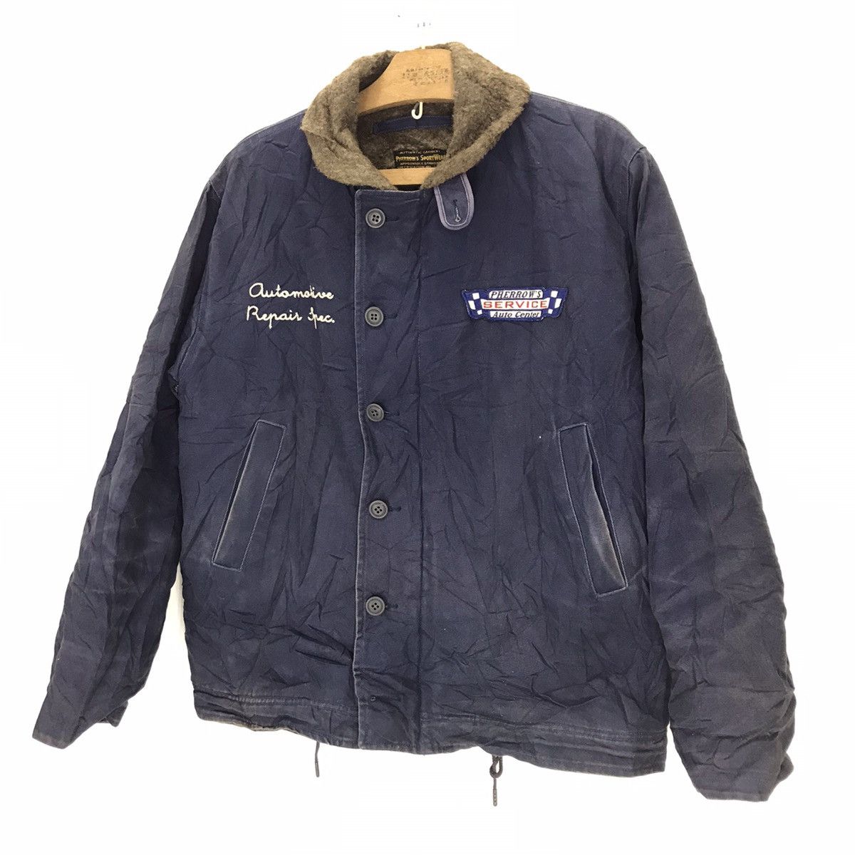 Japanese Brand × Pherrow's × Toyo Enterprises Vtg Pherrows Japan workers embroidery jacket like toyo Size US M / EU 48-50 / 2 - 3 Thumbnail