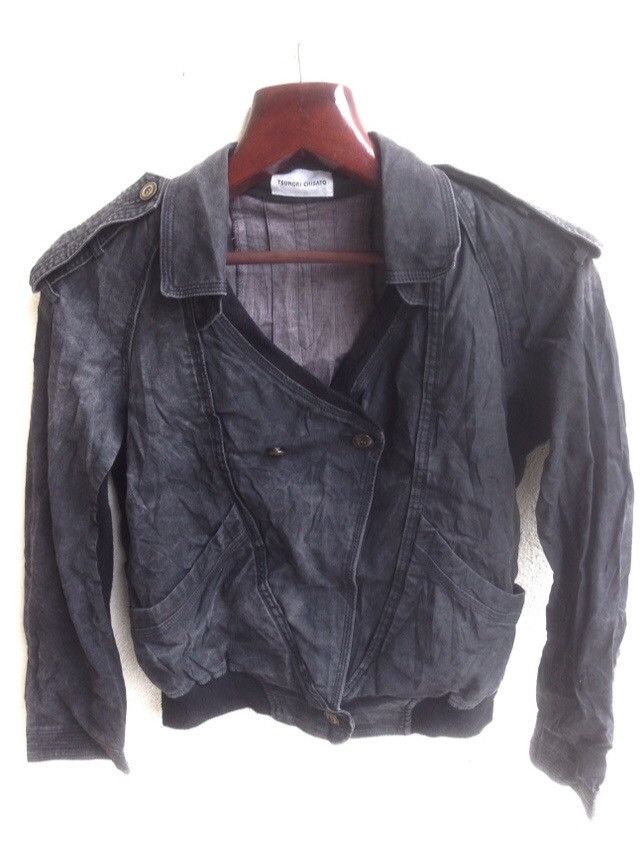 Issey Miyake × Tsumori Chisato Made In Japan Issey Miyake Tsumori Chisato Biker Jacket Size US M / EU 48-50 / 2 - 3 Thumbnail
