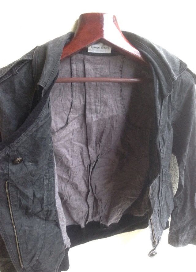 Issey Miyake × Tsumori Chisato Made In Japan Issey Miyake Tsumori Chisato Biker Jacket Size US M / EU 48-50 / 2 - 2 Thumbnail
