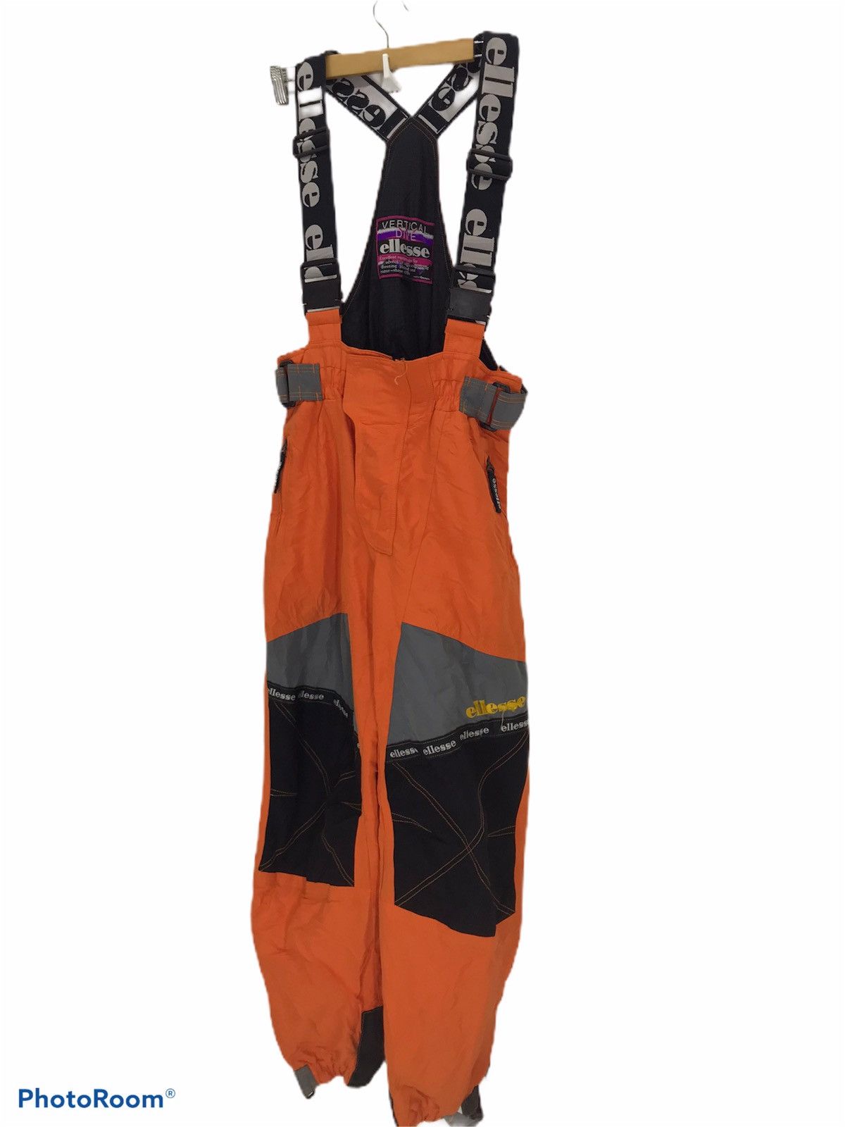 Ellesse Vintage 90s 2 tone ellesse jumpsuit ski coverall pants Size US 34 / EU 50 - 1 Thumbnail