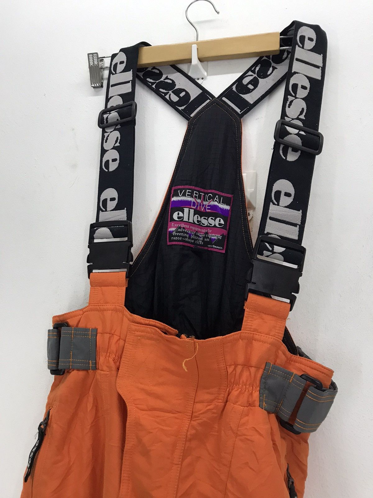 Ellesse Vintage 90s 2 tone ellesse jumpsuit ski coverall pants Size US 34 / EU 50 - 3 Thumbnail
