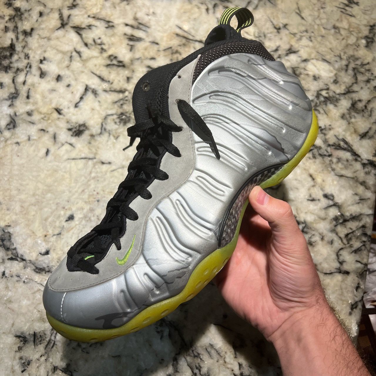 Nike Nike Foamposite Metallic Camo | Grailed