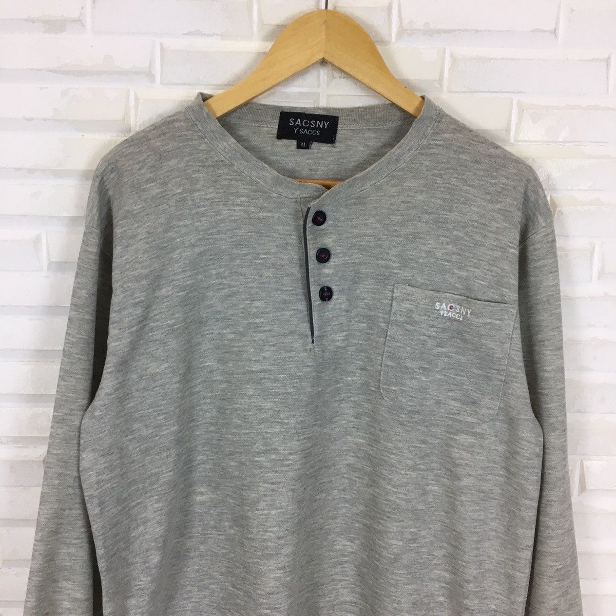 Japanese Brand SACSNY Y’SACCS BY YOHJI YAMAMOTO LONG SLEEVE Size US M / EU 48-50 / 2 - 14 Thumbnail