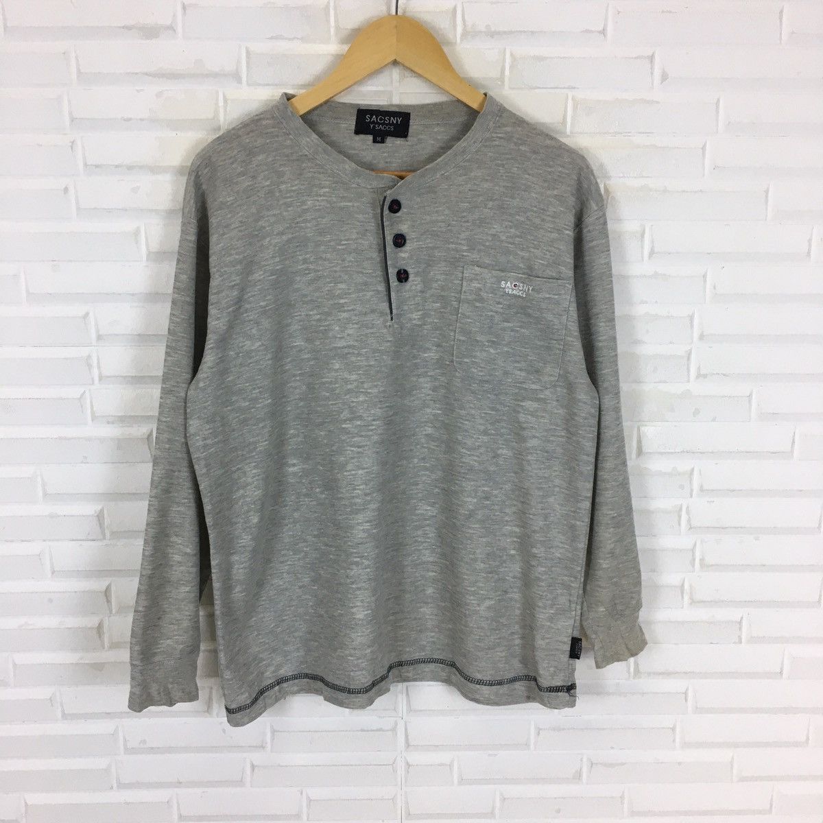 Japanese Brand SACSNY Y’SACCS BY YOHJI YAMAMOTO LONG SLEEVE Size US M / EU 48-50 / 2 - 11 Thumbnail