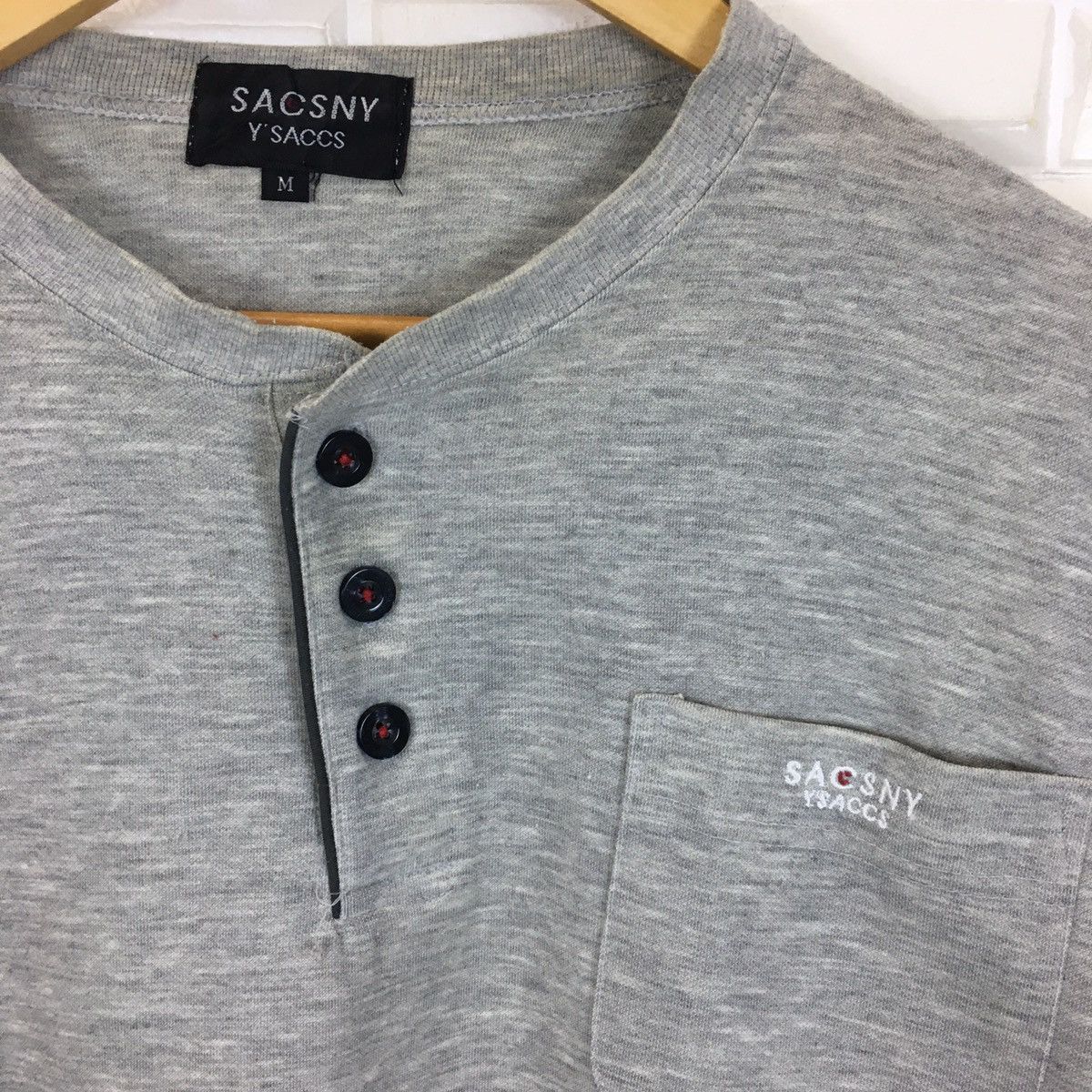 Japanese Brand SACSNY Y’SACCS BY YOHJI YAMAMOTO LONG SLEEVE Size US M / EU 48-50 / 2 - 15 Thumbnail