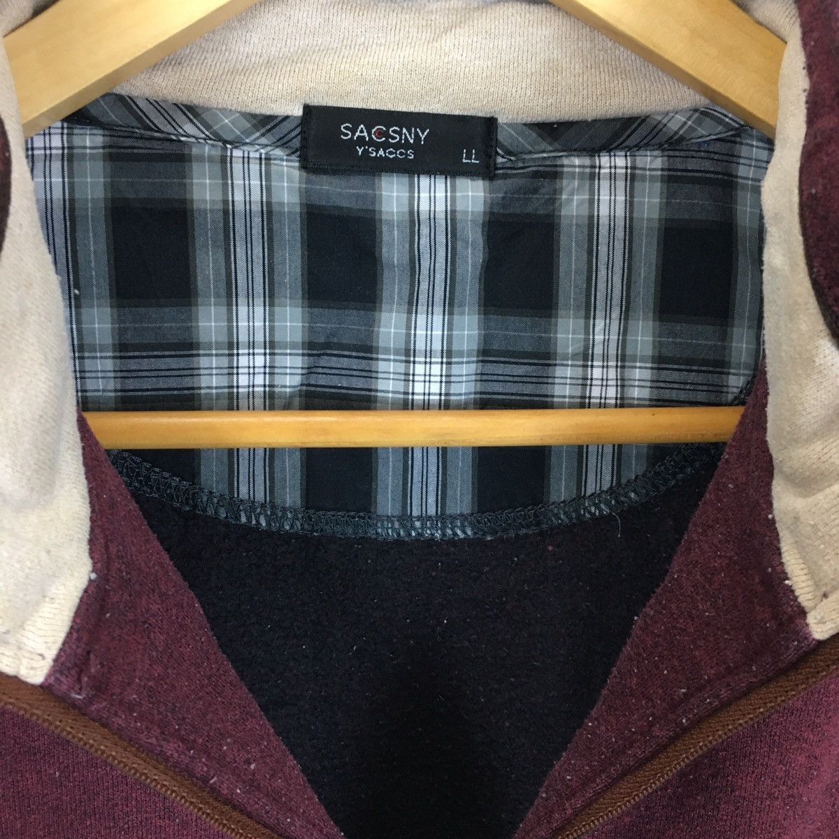 Japanese Brand SACSNY Y’SACCS BY YOHJI YAMAMOTO LONG SLEEVE Size US M / EU 48-50 / 2 - 9 Thumbnail