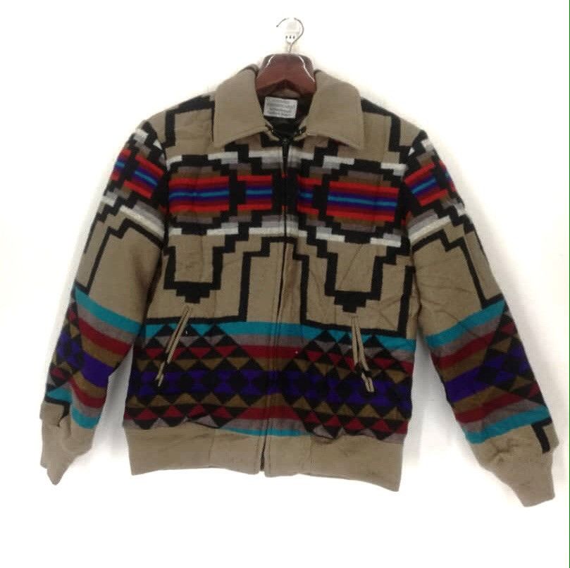 Pendleton Pendleton Wool Jacket Deadstock American Navajo Hippies Size US M / EU 48-50 / 2 - 1 Thumbnail