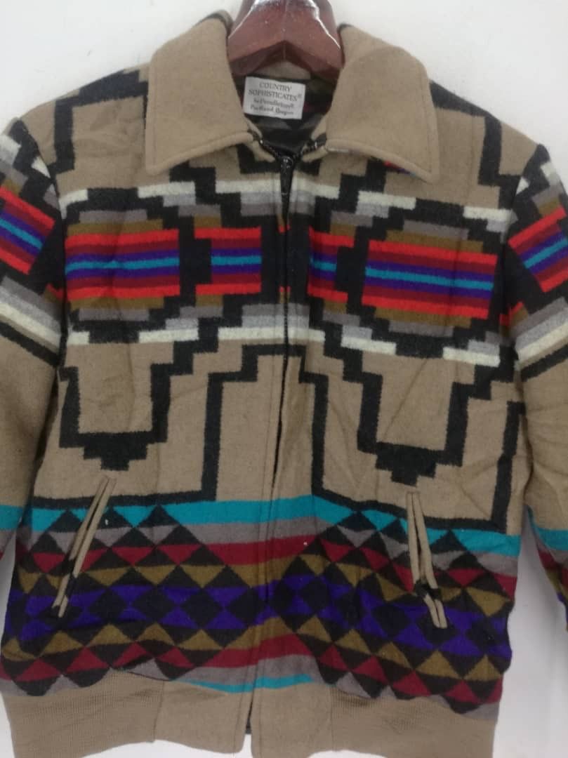 Pendleton Pendleton Wool Jacket Deadstock American Navajo Hippies Size US M / EU 48-50 / 2 - 3 Thumbnail