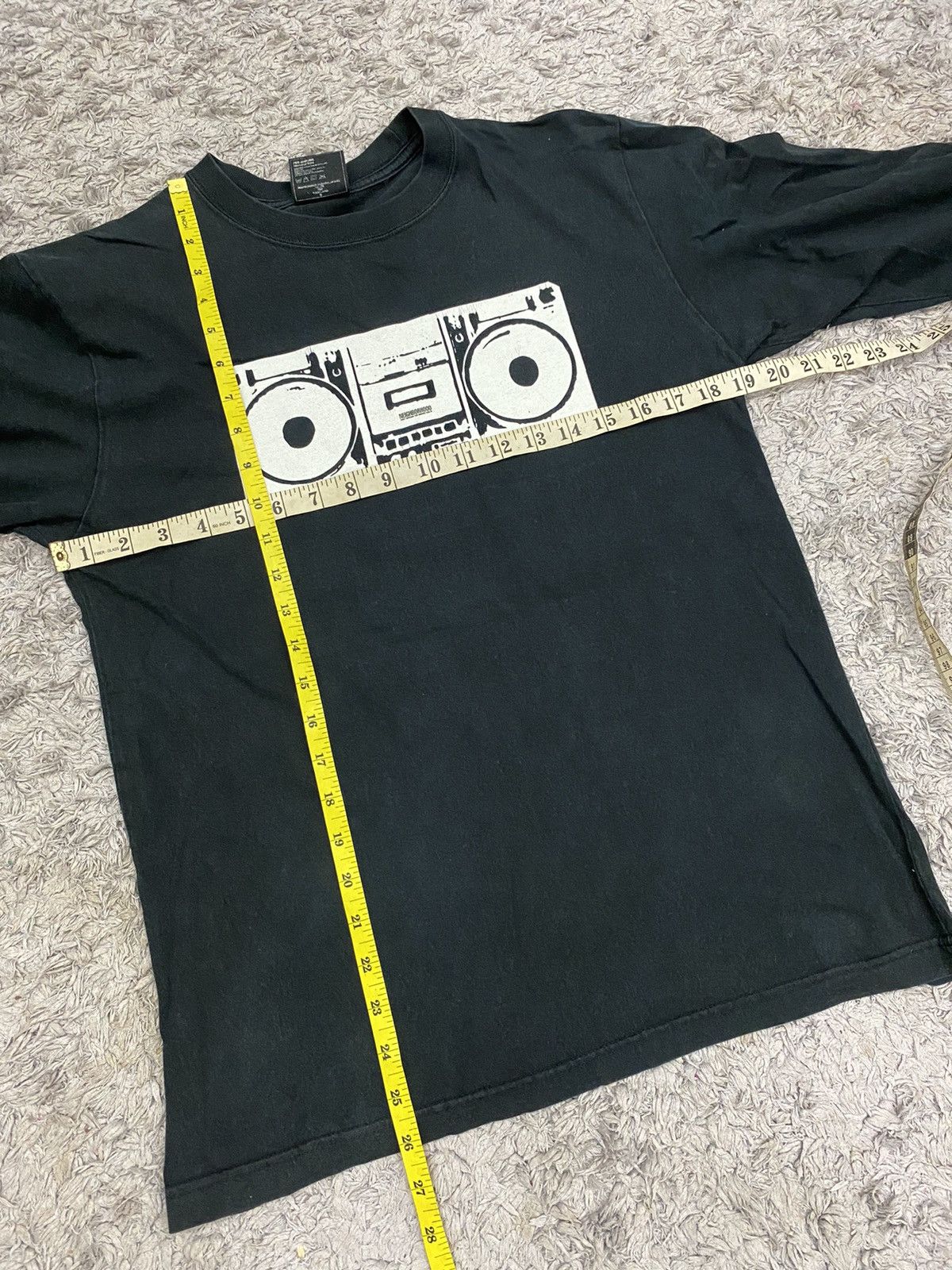 Neighborhood Vintage 2002 Neighborhood Shag Times Long Sleeve Black Tee Size US M / EU 48-50 / 2 - 8 Thumbnail
