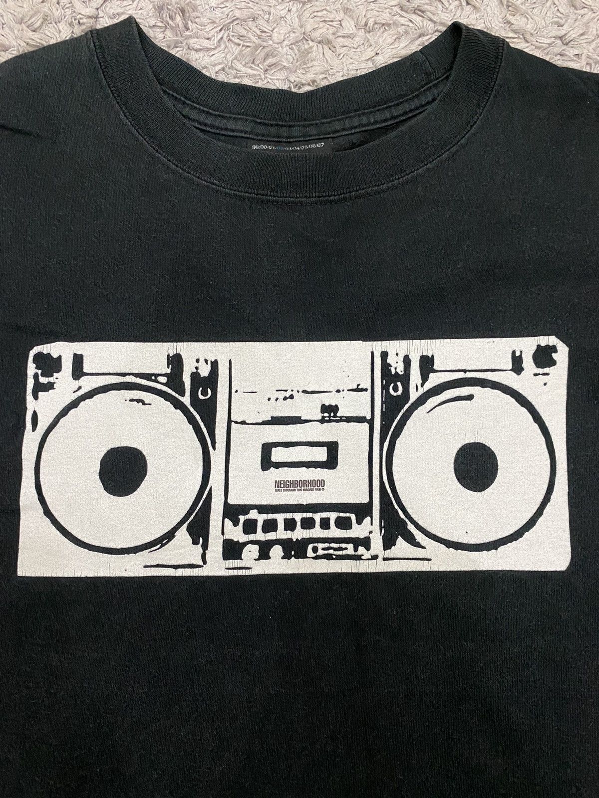 Neighborhood Vintage 2002 Neighborhood Shag Times Long Sleeve Black Tee Size US M / EU 48-50 / 2 - 2 Thumbnail