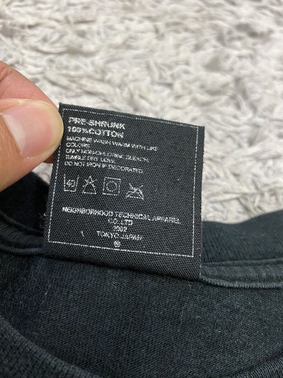 Neighborhood Vintage 2002 Neighborhood Shag Times Long Sleeve Black Tee Size US M / EU 48-50 / 2 - 7 Thumbnail