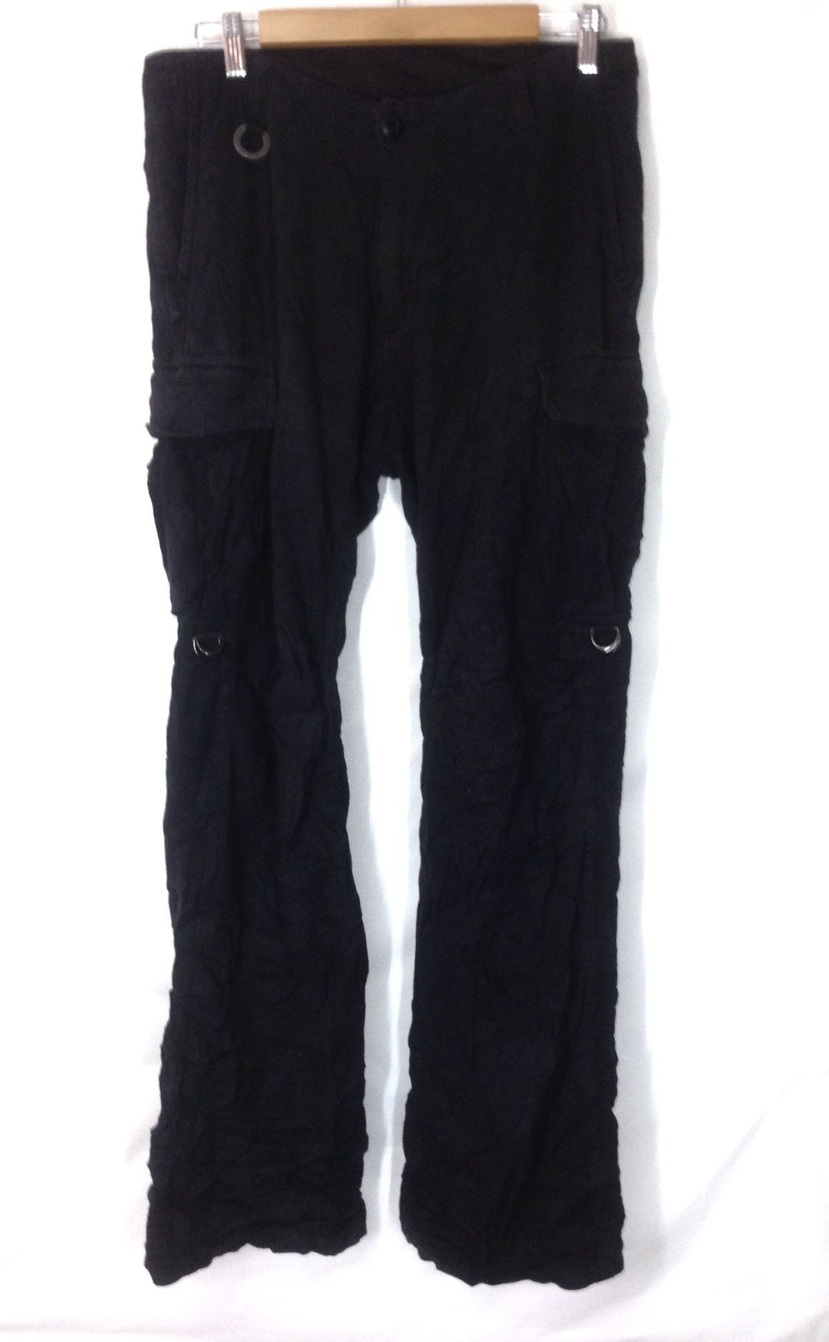 BUFFALO BOBS × Designer Buffalo Bobs Cargo Pants Trousers Drawstring Size US 32 / EU 48 - 2 Thumbnail
