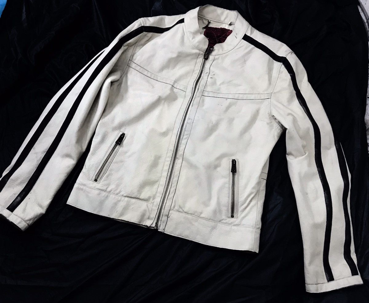 Indian Motorcycle Vintage motorcycle swap and meet leather jacket off white Size US M / EU 48-50 / 2 - 3 Thumbnail