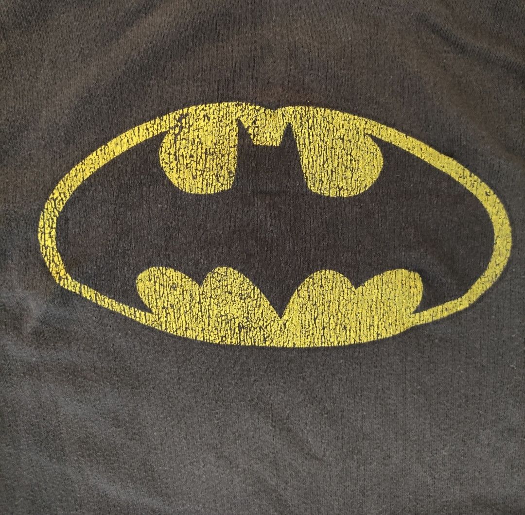 DC Comics × Vintage Vintage Batman Hoodie Faded Black DC Comics Size US M / EU 48-50 / 2 - 8 Thumbnail