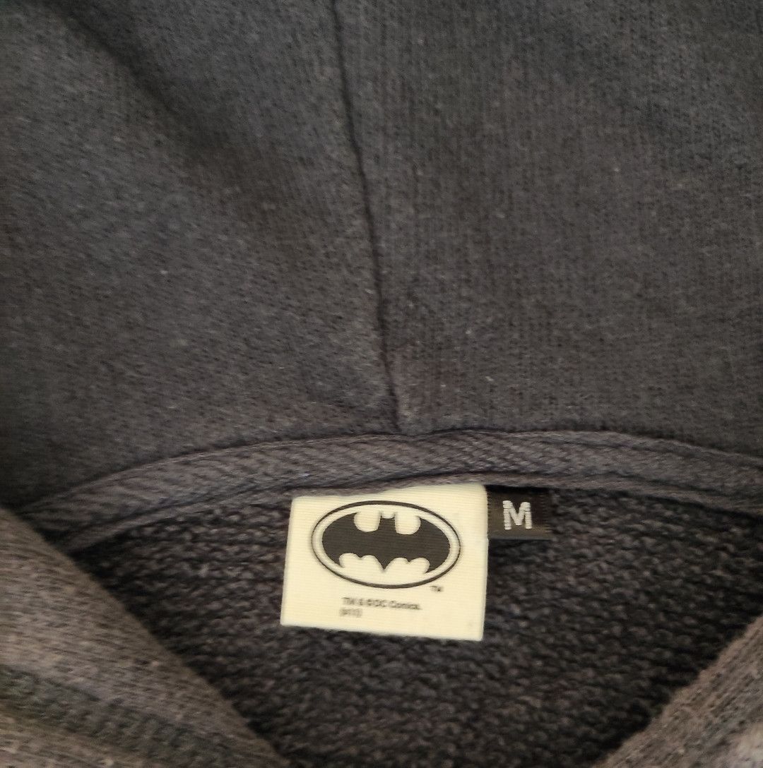 DC Comics × Vintage Vintage Batman Hoodie Faded Black DC Comics Size US M / EU 48-50 / 2 - 7 Thumbnail