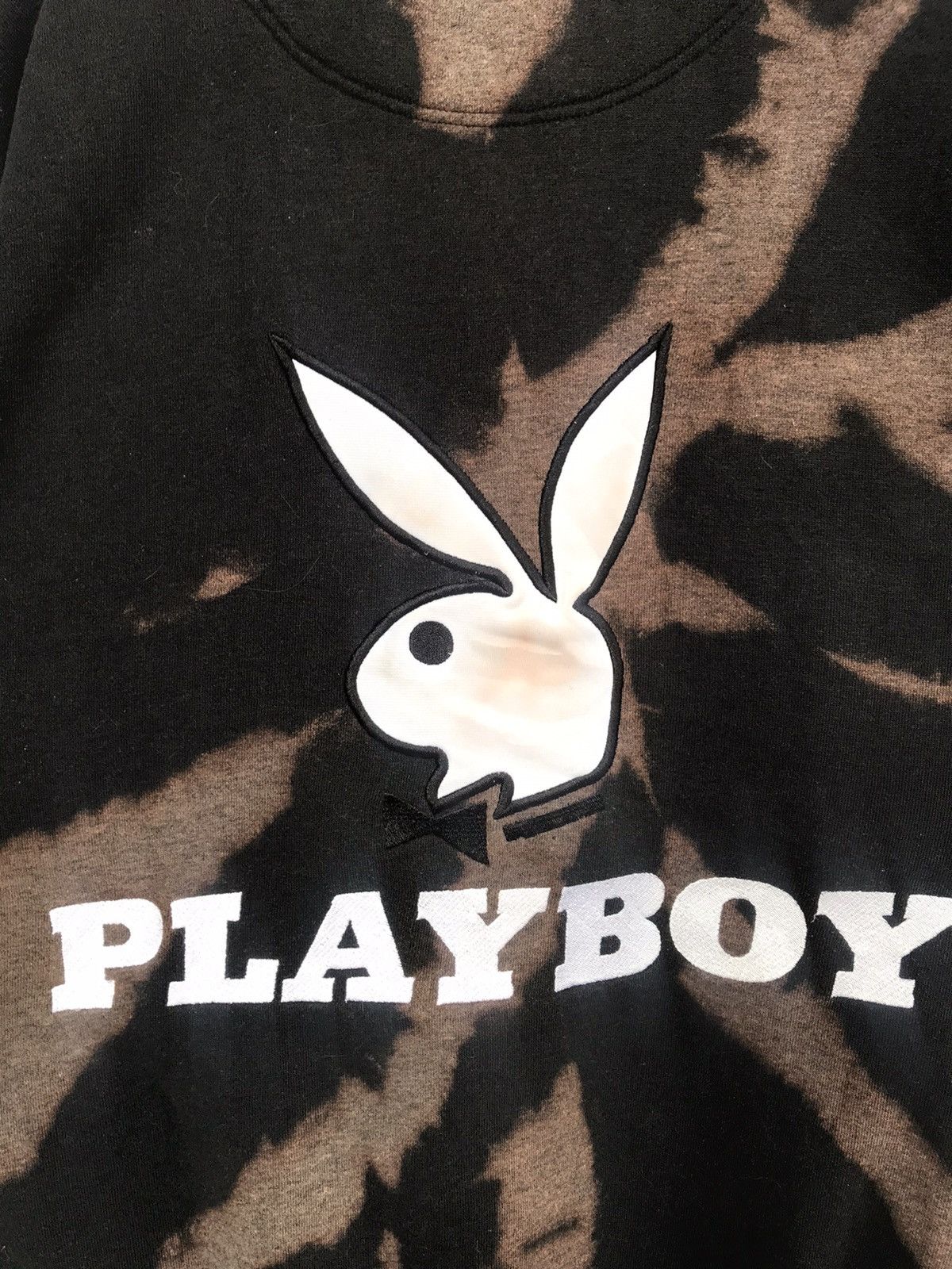 Playboy CUSTOM BLEACH WASH VINTAGE PLAYBOY SWEATSHIRT LARGE Size US L / EU 52-54 / 3 - 3 Thumbnail