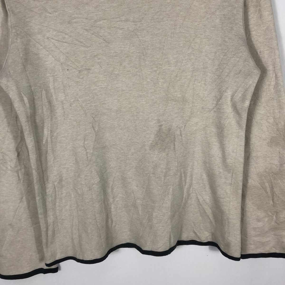 A.P.C. × Designer Vintage A.P.C Winter Street Fashion Plain Sweatshirts Size M / US 6-8 / IT 42-44 - 3 Thumbnail